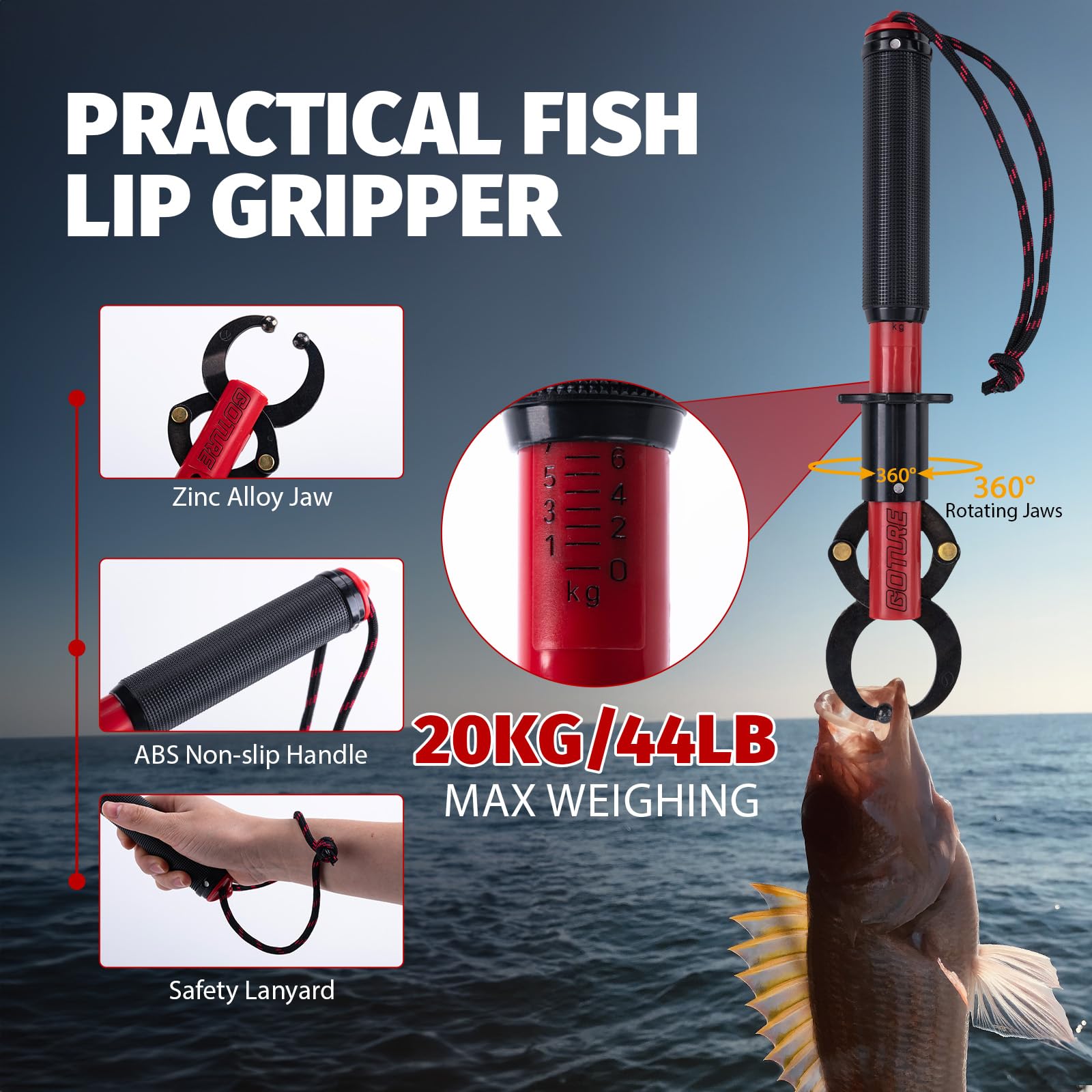 อุปกรณ์ตกปลา Goture คีมจับปลา  - Fishing Hook Remover บทวิจารณ์และราคา