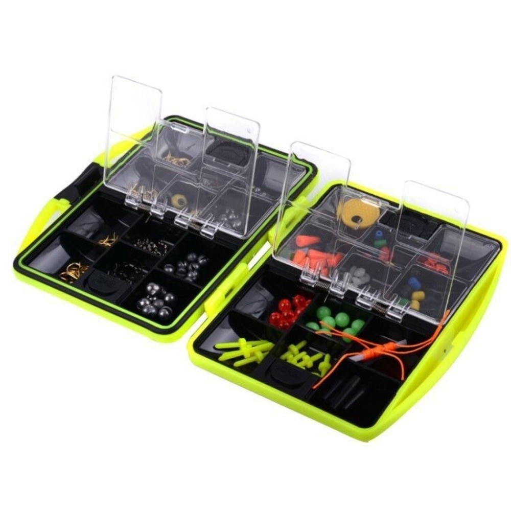 ชุดอุปกรณ์ตกปลา 184 ชิ้น ประกอ - Fishing Hook Box บทวิจารณ์และราคา